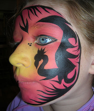 Face Painting Supplies on Design Easy Face Painting Tattoos