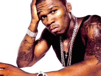 50 Cent Tattoos of gangster rap artist