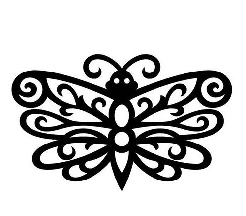 tattoo tribal and signature of