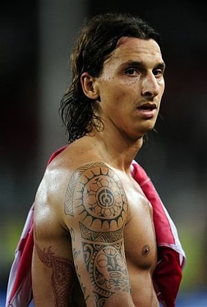 Zlatan Ibrahimovic Tattoo collection 2011
