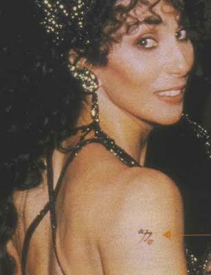 Cher famous Tattoos Cher Tattoos