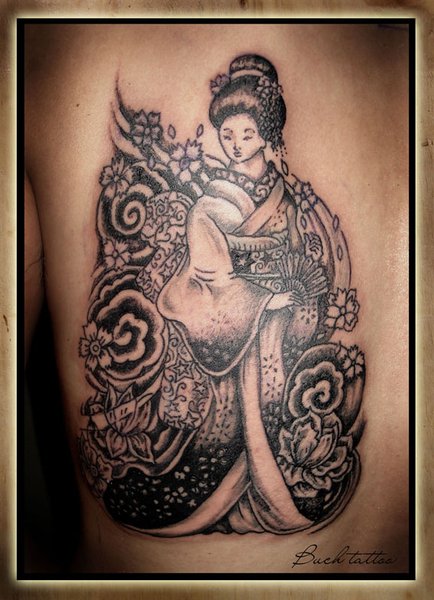 Geisha Tattoo Art Exotic Tattoo 2011