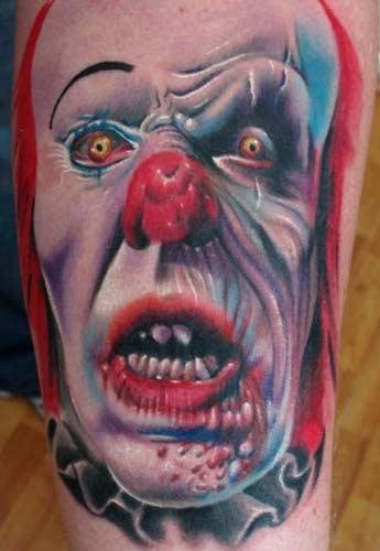 Related Clown Tattoos