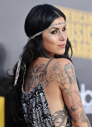 celebrity women Tattoo on body Collection