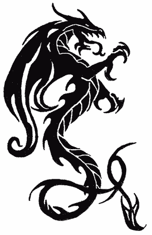 Tribal Dragon Tattoo Ideas