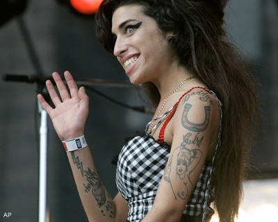 tattoo celebrity Amy Winehouse Tattoos
