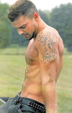 Ricky Martin Tattoos