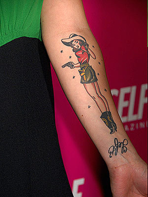 Michelle Branch Tattoos