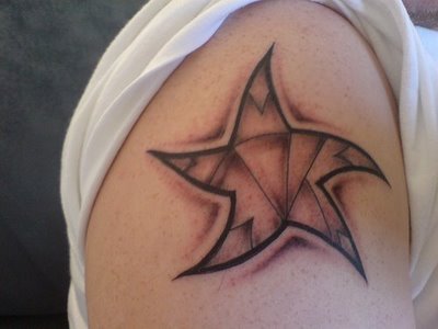 gallery of star tattoos